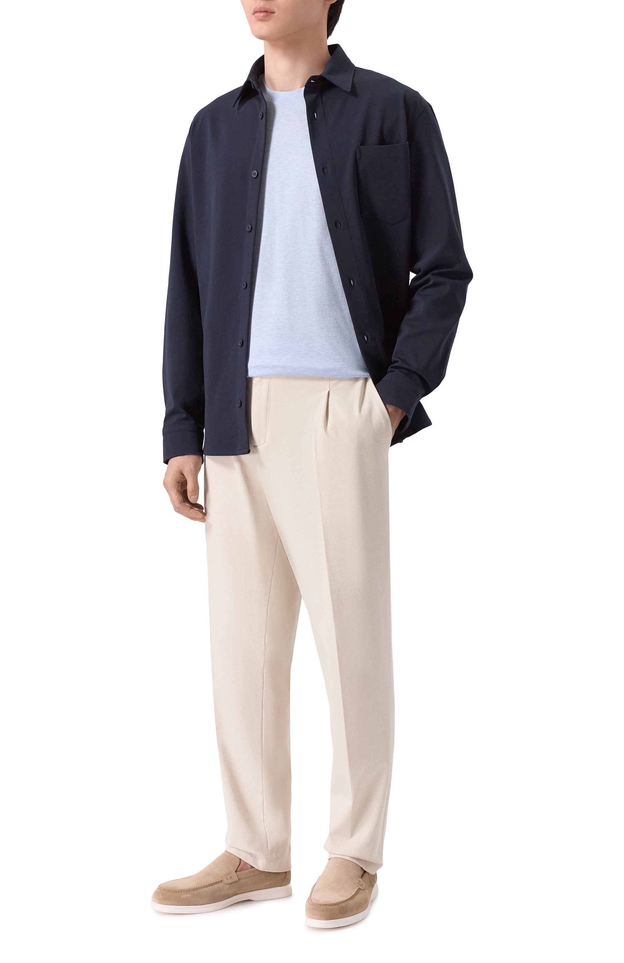 Замшевые лоферы DOUCAL'S, арт. DU3267ARTHUY009I, фото 2