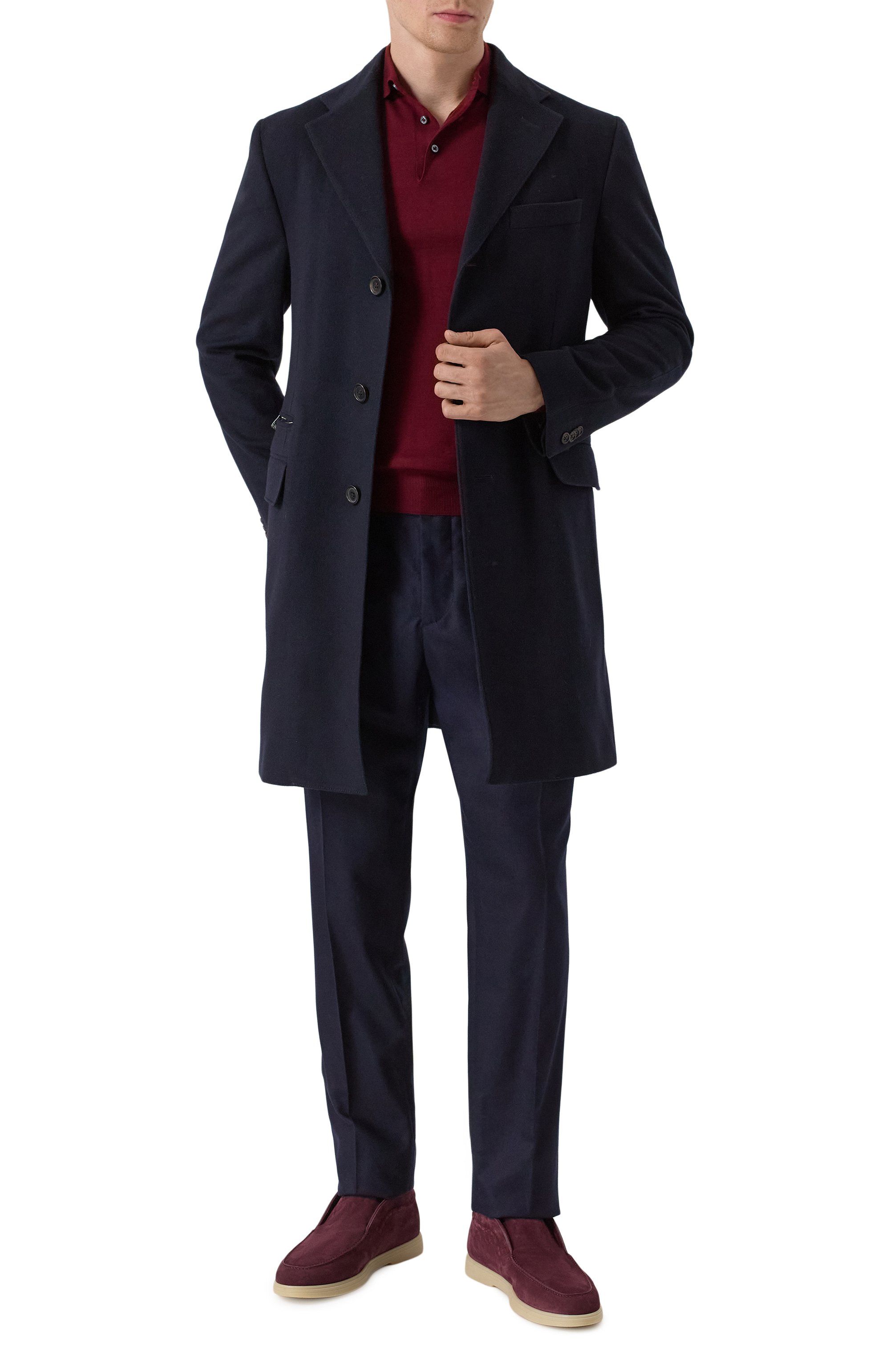 Поло из кашемира и шелка FEDELI, арт. MU007091, фото 2