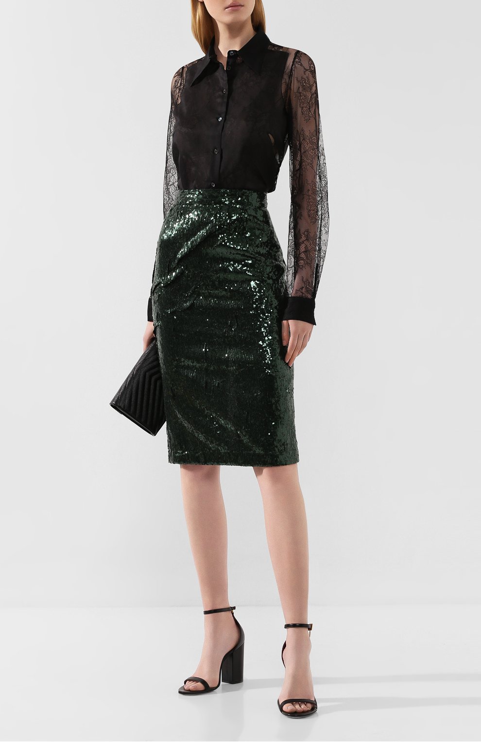 Кружевная рубашка N21, арт. 19I N2S0/G041/5103, фото 2