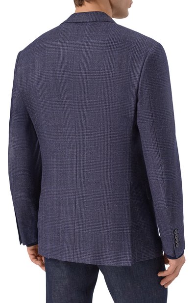 Пиджак из шерсти и шелка STEFANO RICCI, арт. M1RFSR2000/LP73HA_001, фото 5