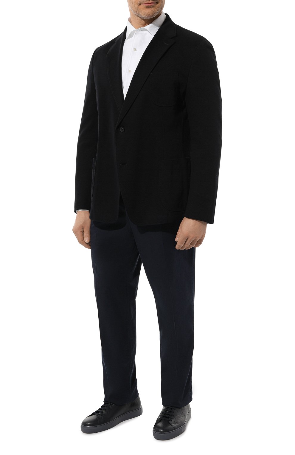 Льняная рубашка COLOMBO белого цвета по цене 65700 руб., арт. CM00375, фото 2 Льняная рубашка COLOMBO, арт. CM00375, фото 2