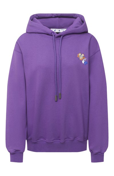 Хлопковое худи OFF-WHITE, арт. 0WBB032E20JER0033501, фото 1