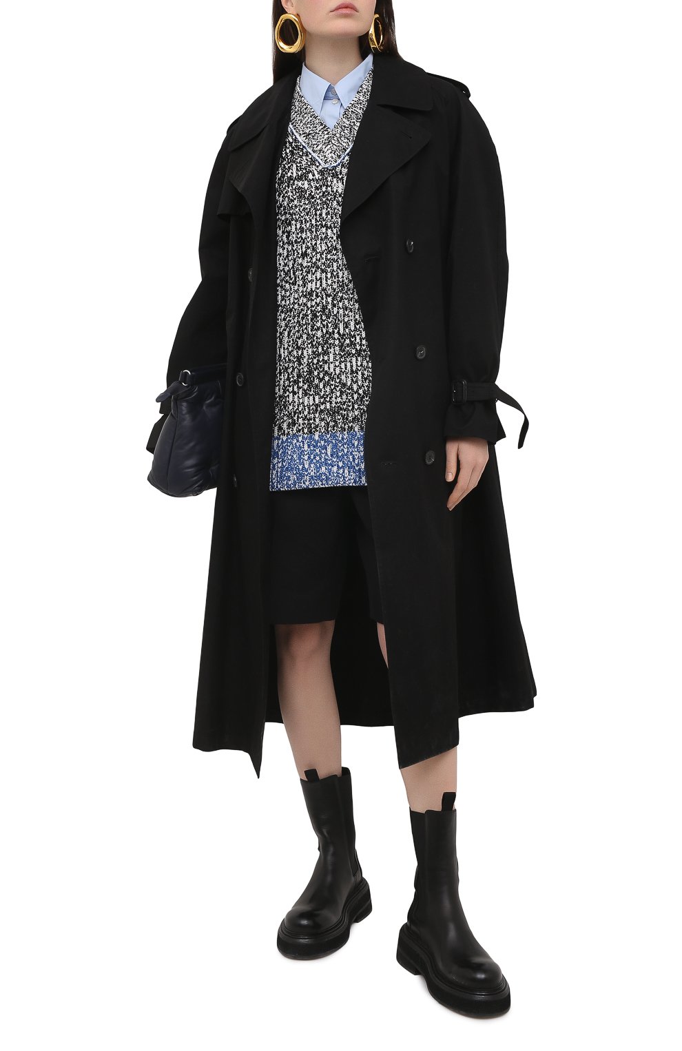 Жилет из хлопка и шерсти ACNE STUDIOS, арт. A60250, фото 2