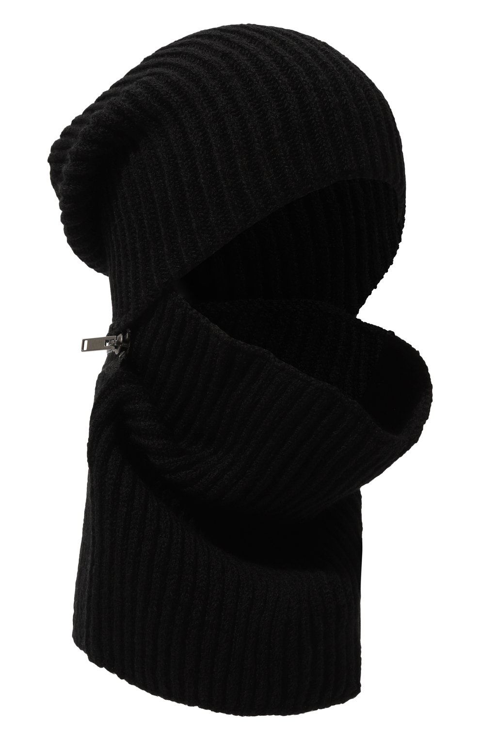 Шерстяная балаклава TRANSIT черного цвета по цене 22400 руб., арт. SCAUTRV17528, фото 1 Шерстяная балаклава TRANSIT, арт. SCAUTRV17528, фото 1