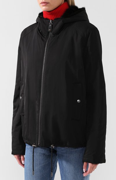 Двусторонний бомбер с отделкой из меха норки YS ARMY PARIS, арт. F529X62NYVC, фото 3