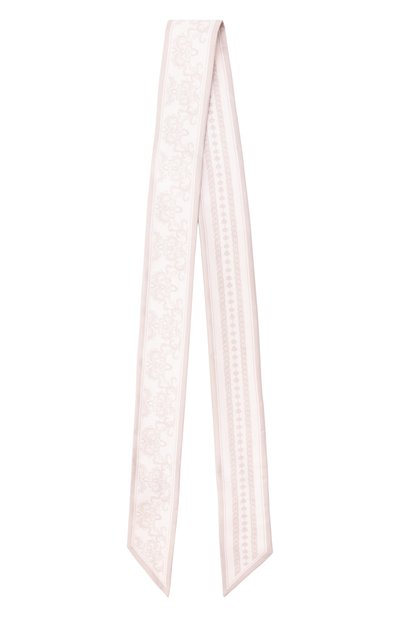 Шелковый шарф-твилли ELIE SAAB, арт. 710008540S25/SAND GAZZELLE, фото 4