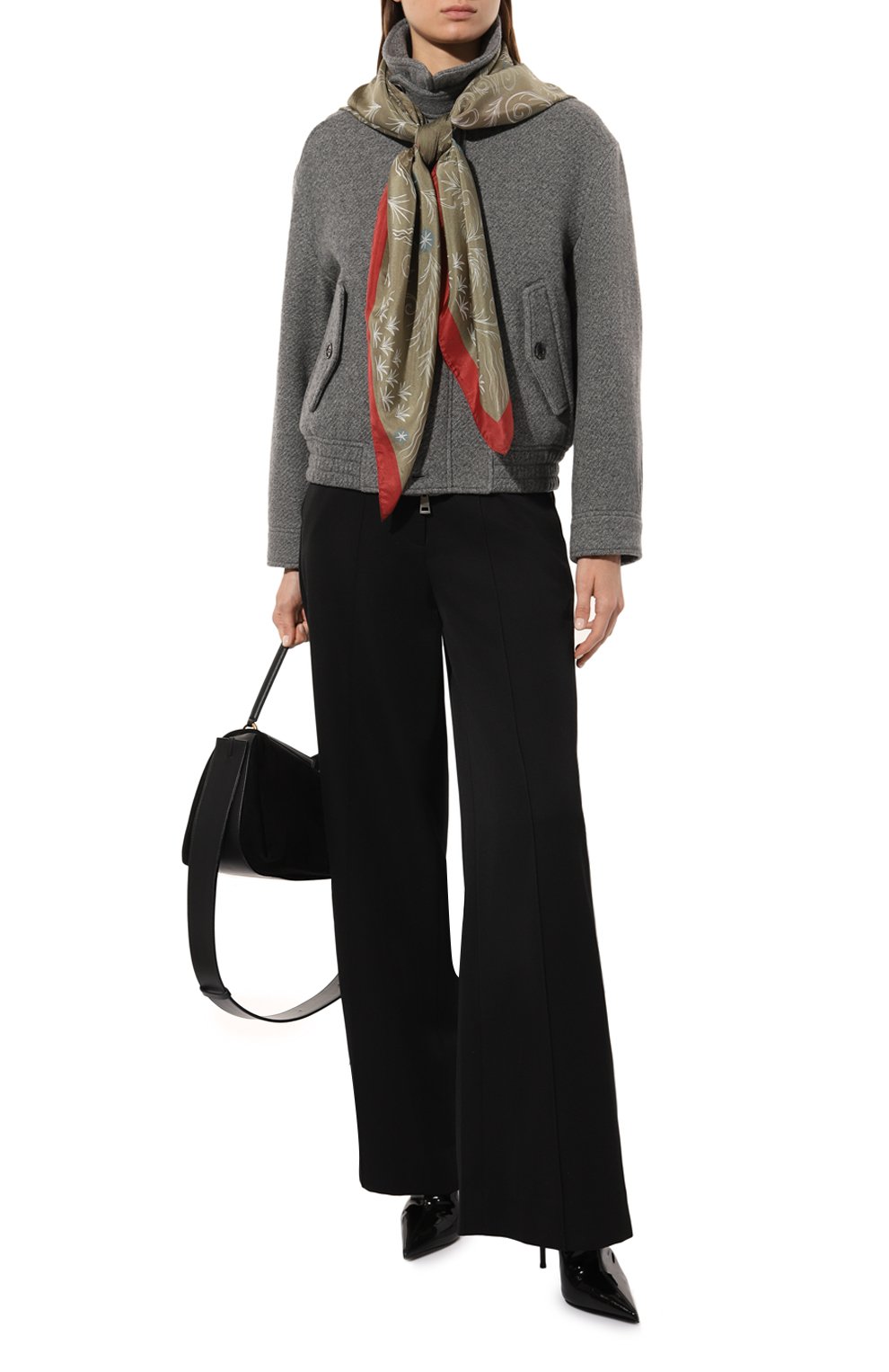 Шелковый платок дракон GOURJI, арт. T27DRBE7R, фото 2