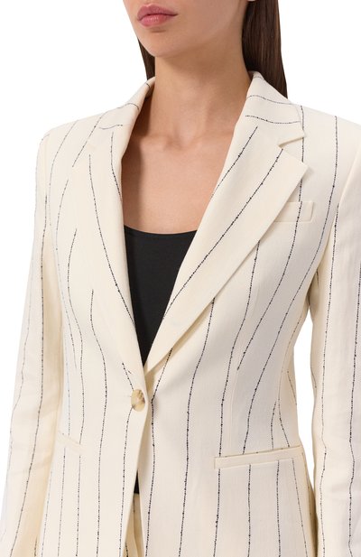 Жакет изо льна и вискозы BOSS, арт. 50537464, фото 5