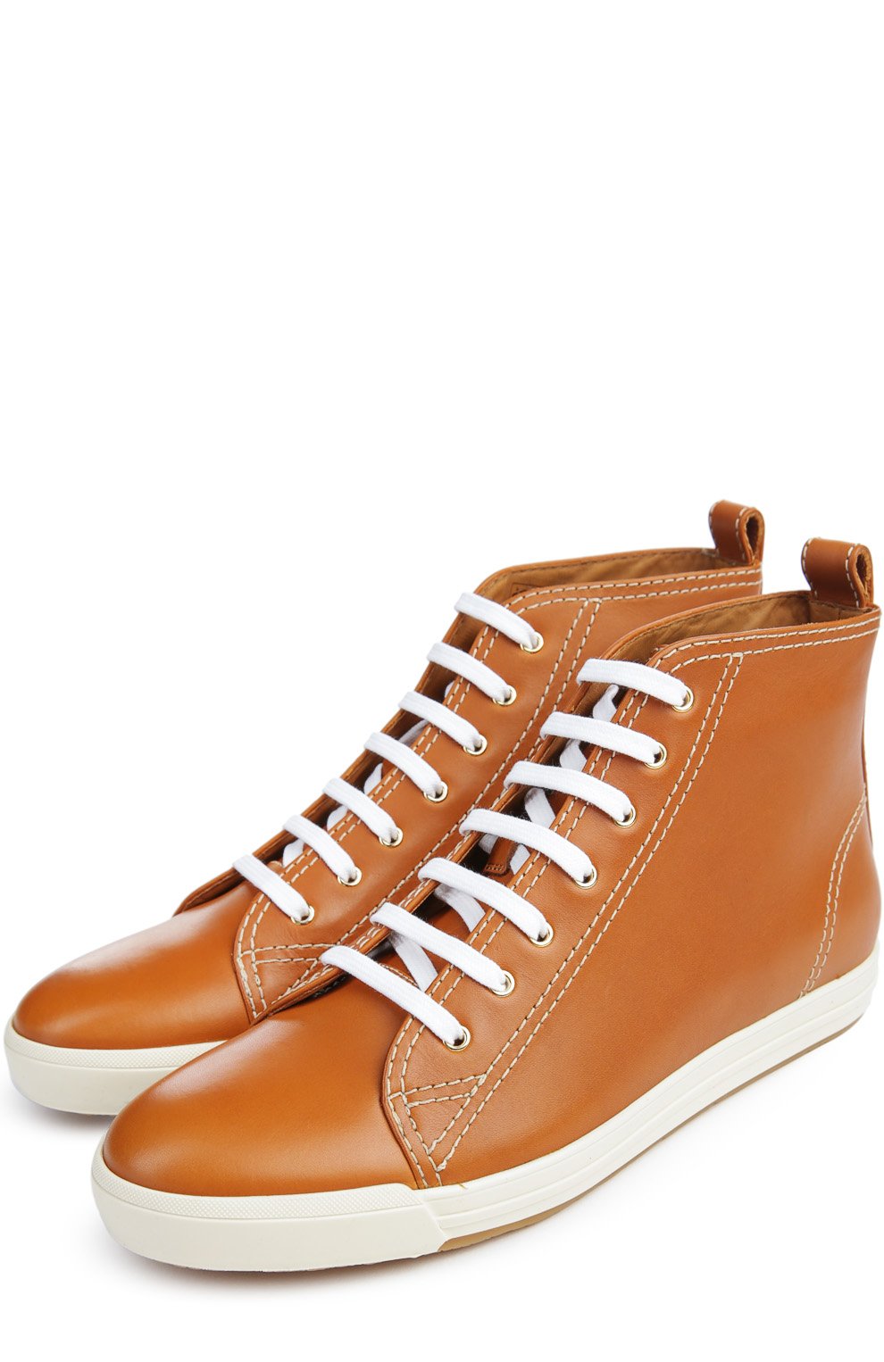 Кожаные кеды sivanna ii на шнуровке RALPH LAUREN, арт. 853/FWHIT/RSP30, фото 2