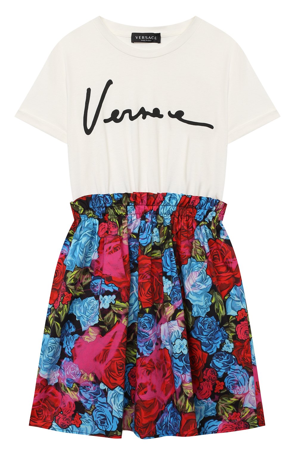 Хлопковое платье VERSACE, арт. YC000414/YA00079/8A-14A, фото 1