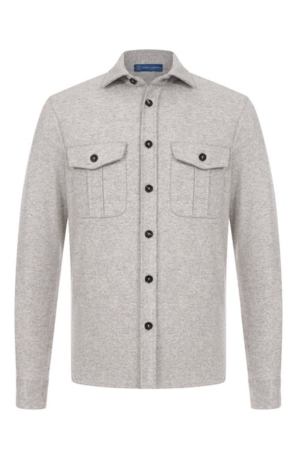 Мужская рубашка из шерсти и кашемира ANDREA CAMPAGNA, арт. CAMLMIL/WCFELT