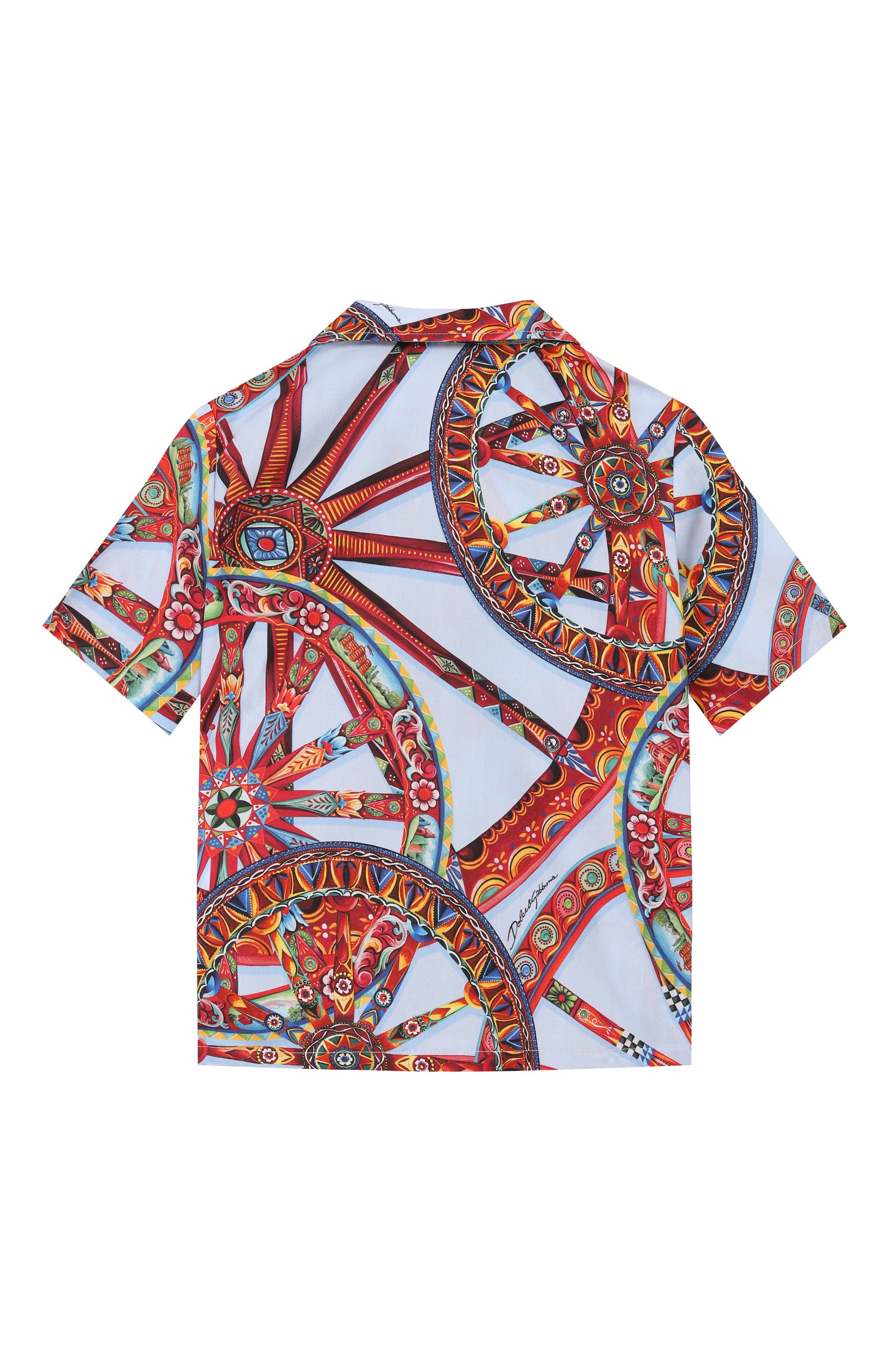 Хлопковая рубашка DOLCE & GABBANA, арт. L14S37/HS5VV, фото 2