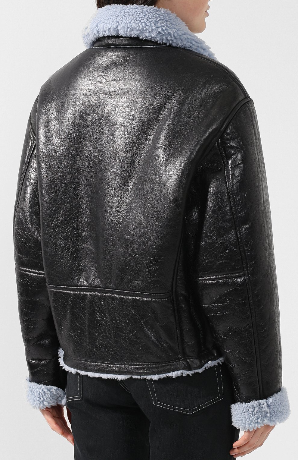 Двусторонняя дубленка из овчины MCQ SWALLOW, арт. 504863/RLL07, фото 4