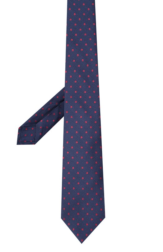 Шелковый галстук Kiton UCRVKPC06L1303 Синий  UCRVKPC06L1303 Фото 3