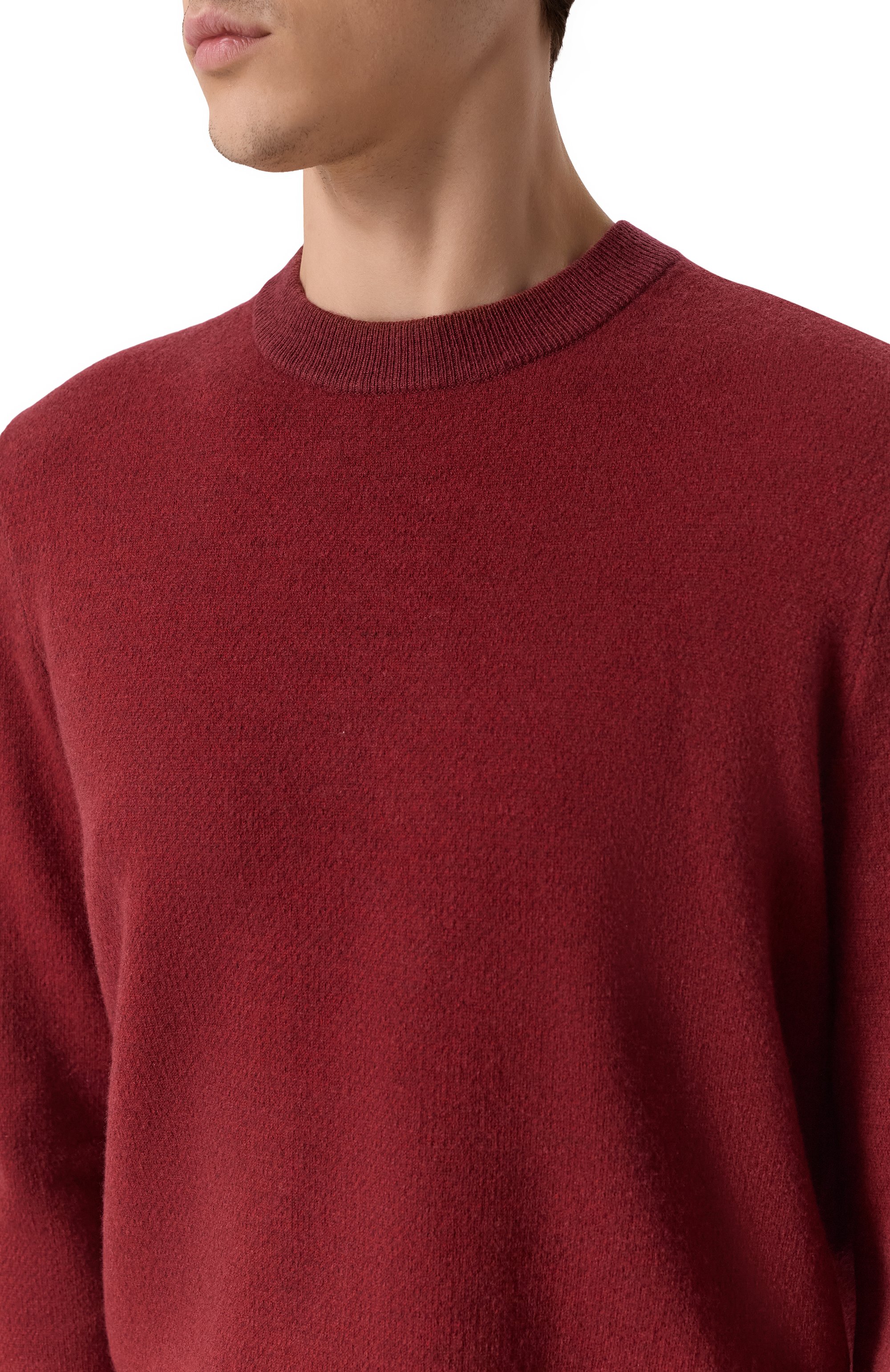 Джемпер из шерсти и хлопка BOSS, арт. 50549986, фото 5