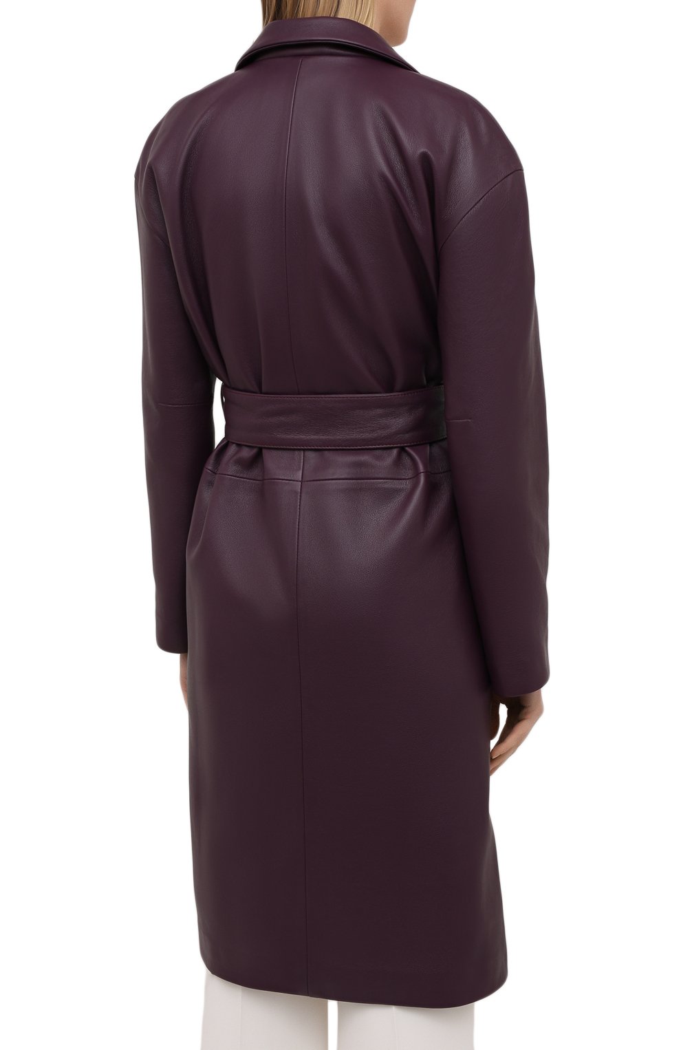 Кожаный плащ MASLOV, арт. SM213, фото 4