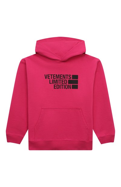Хлопковое худи VETEMENTS, арт. KA10HD200H