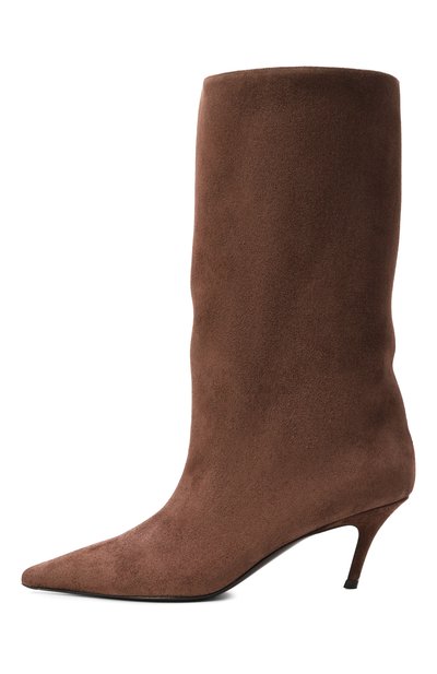 Замшевые сапоги fiona 60 AMINA MUADDI, арт. FI0NA B00T/CR0STA, фото 4