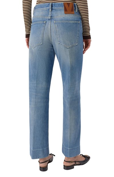 Джинсы VALENTINO голубого цвета по цене 131500 руб., арт. 7B3DD20G9HC, фото 4 Джинсы VALENTINO, арт. 7B3DD20G9HC, фото 4