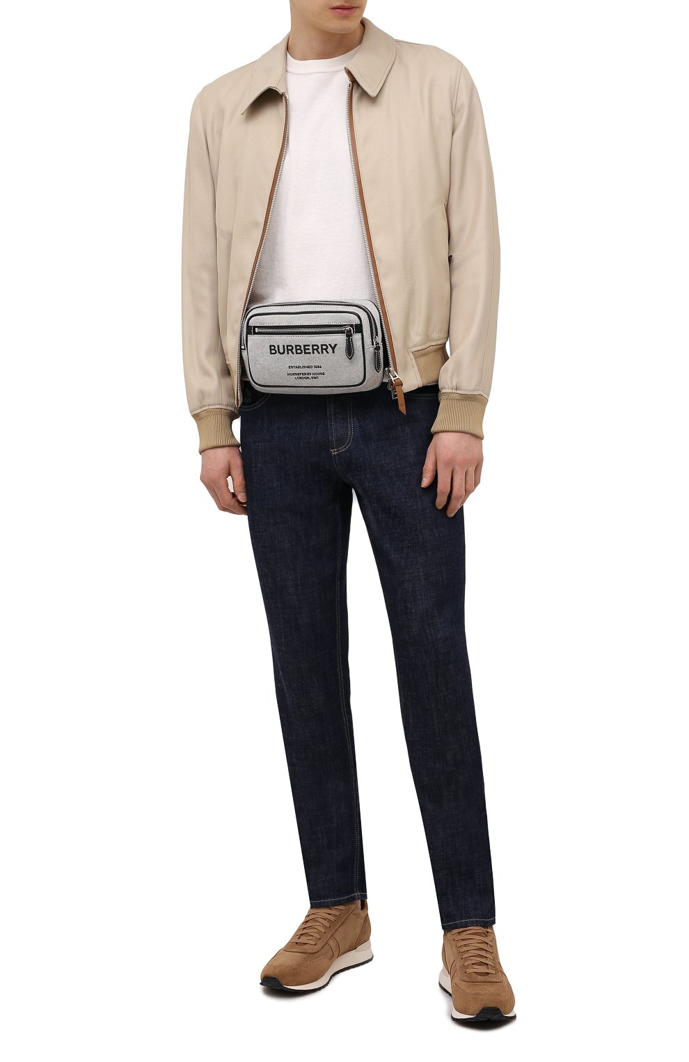 Текстильная поясная сумка BURBERRY, арт. 8038902, фото 2