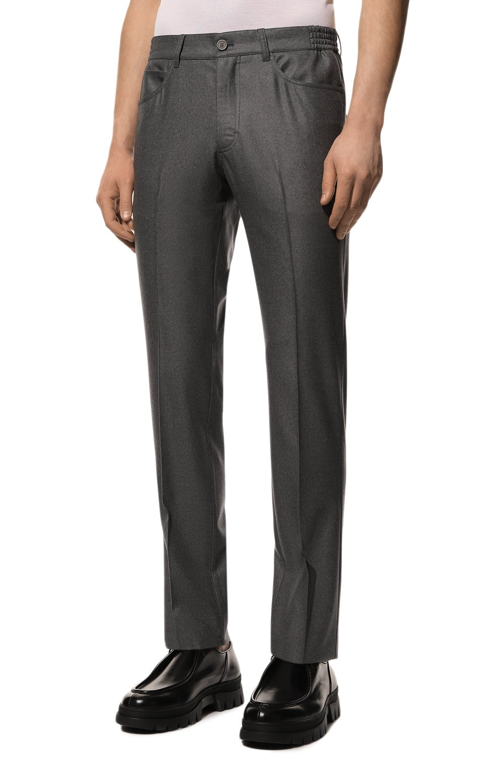 Брюки из шерсти и кашемира STEFANO RICCI, арт. M1T2400321/WKC601, фото 3