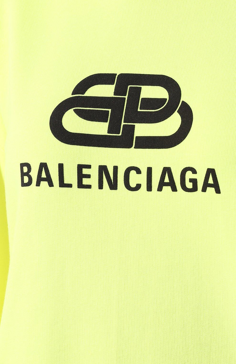 Хлопковое худи BALENCIAGA, арт. 583222/TFV61, фото 5