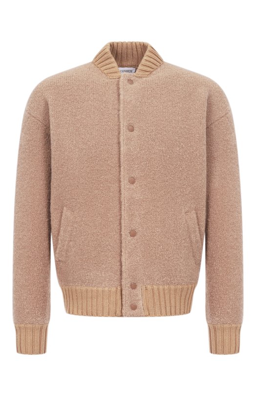 Шерстяной бомбер Laneus F5LAMAB0365 Бежевый F5LAMAB0365
