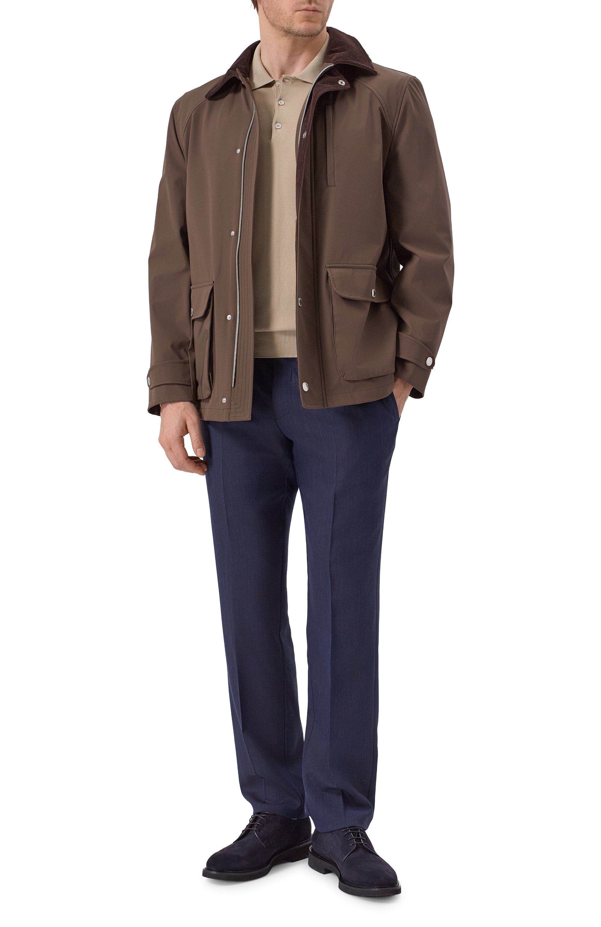 Хлопковое поло CANALI, арт. C0017/MK02459, фото 2