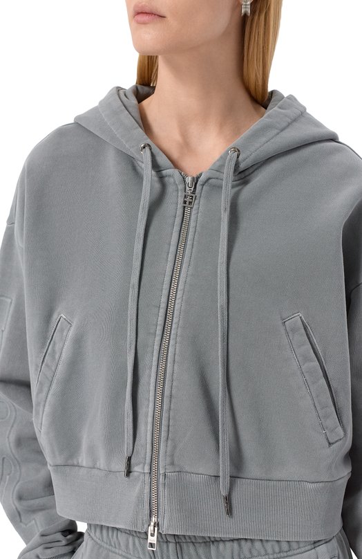 Хлопковая толстовка Ksubi WSP25FL003 Серый  WSP25FL003 Фото 5