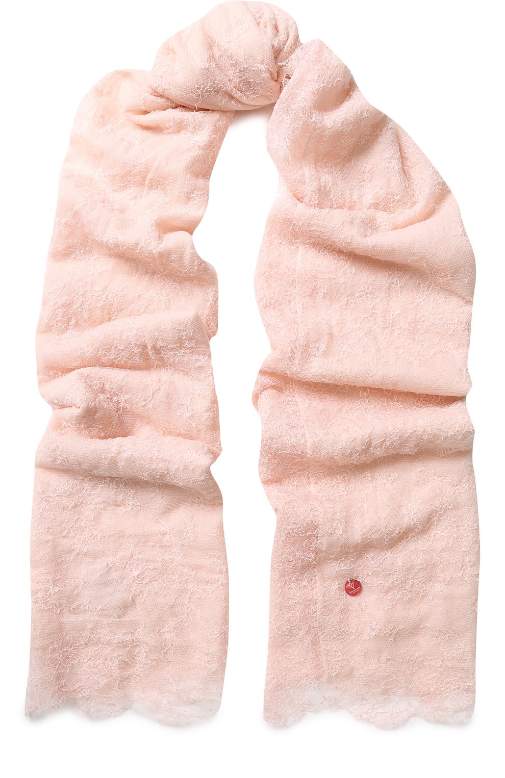 Шерстяной палантин с кружевной отделкой VINTAGE SHADES, арт. 11956K, фото 1