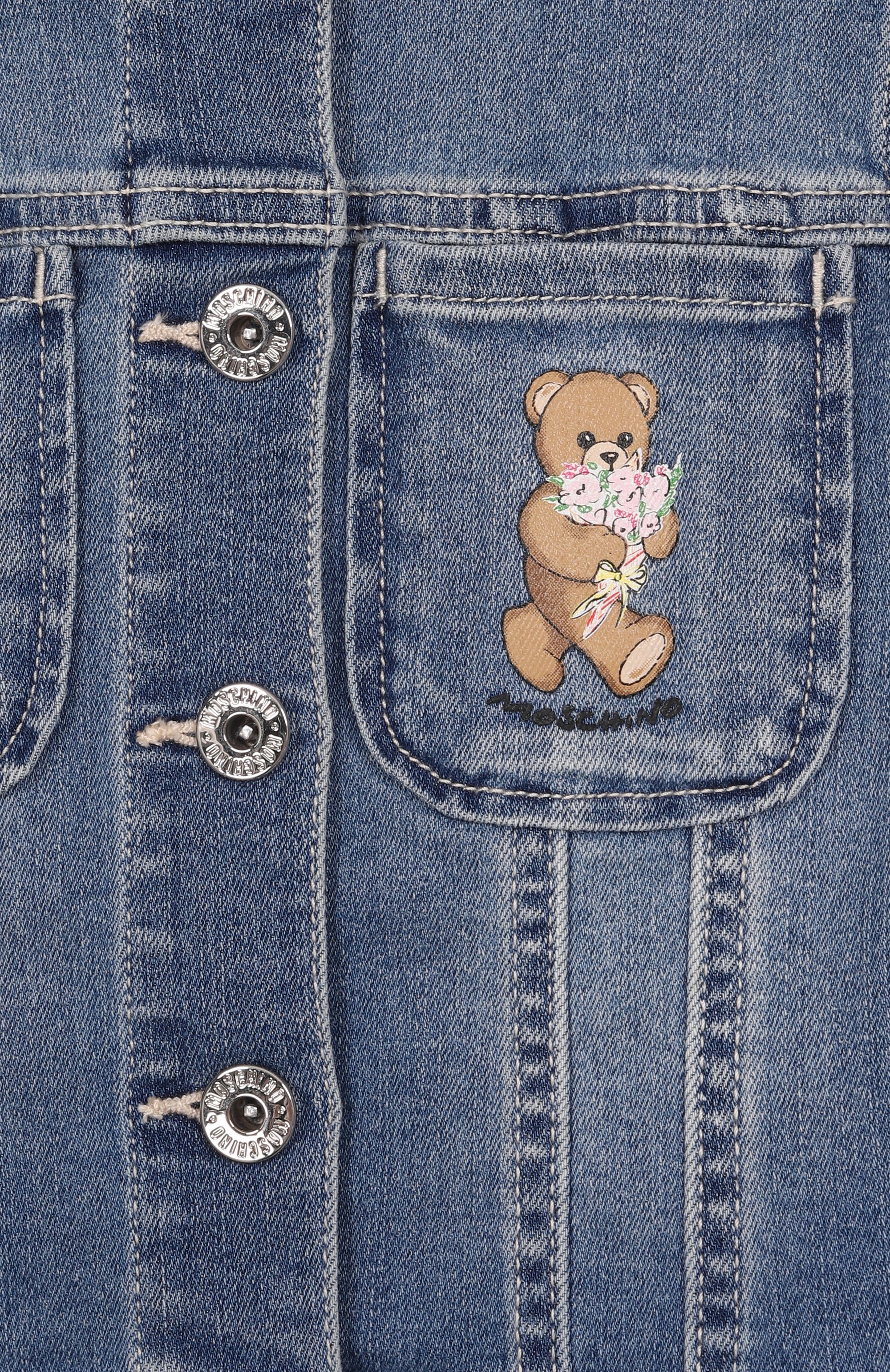 Джинсовый жилет MOSCHINO, арт. HDN002/LXE62, фото 3