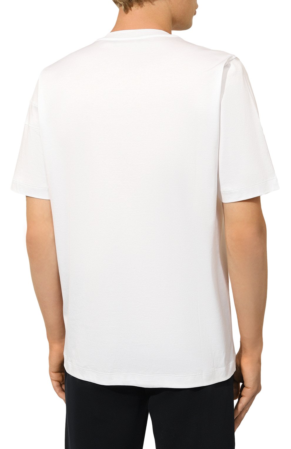 Хлопковая футболка ZILLI, арт. TSR001M0110VZI0P0, фото 4