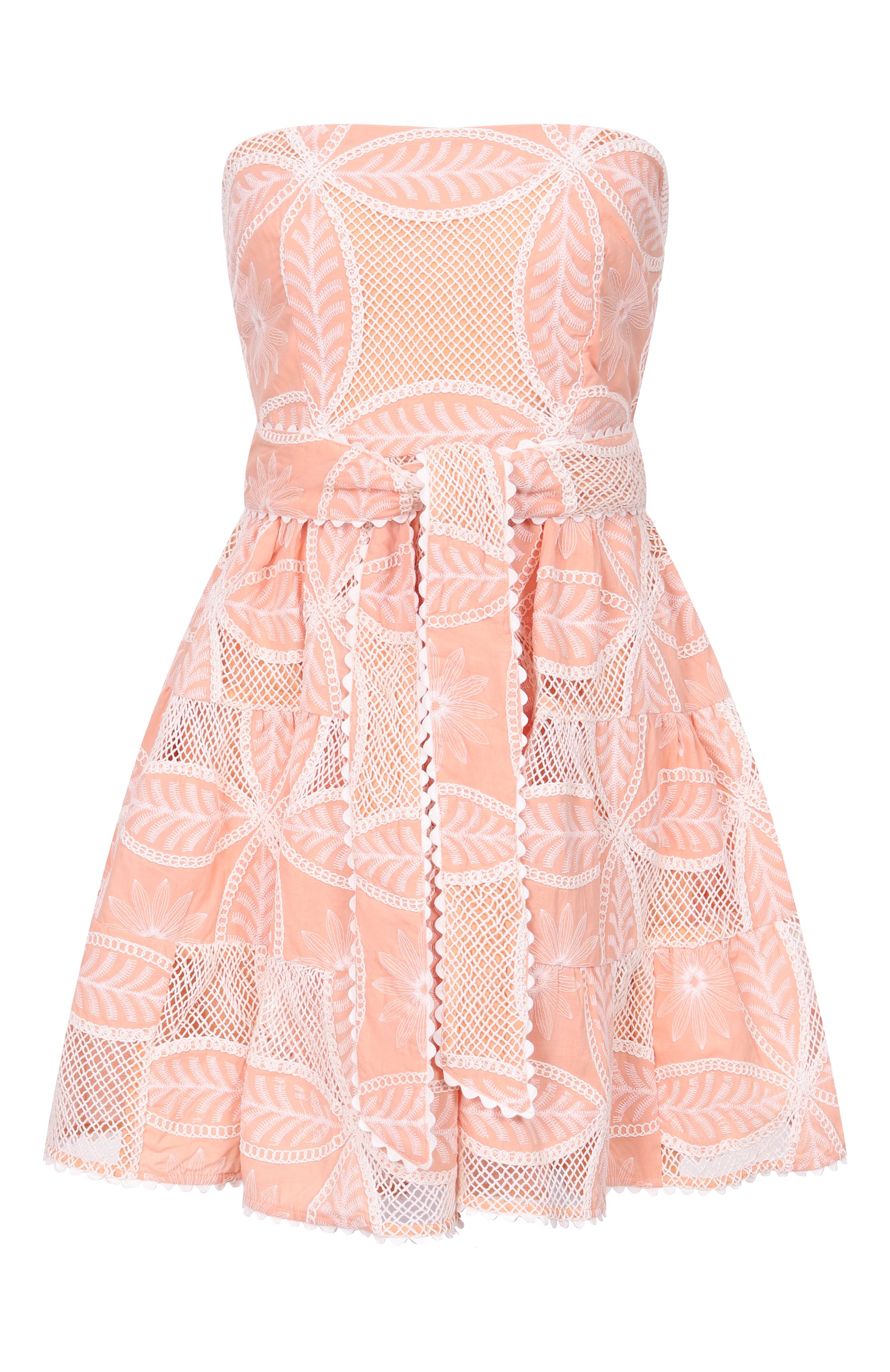 Хлопковое платье POUPETTE ST BARTH, арт. WRHS26JCBPCH, фото 1