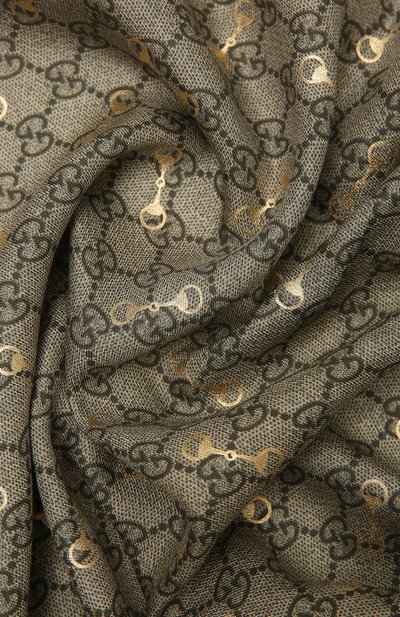 Шаль GUCCI зеленого цвета по цене 64800 руб., арт. 662577/3GA40, фото 2 Шаль GUCCI, арт. 662577/3GA40, фото 2