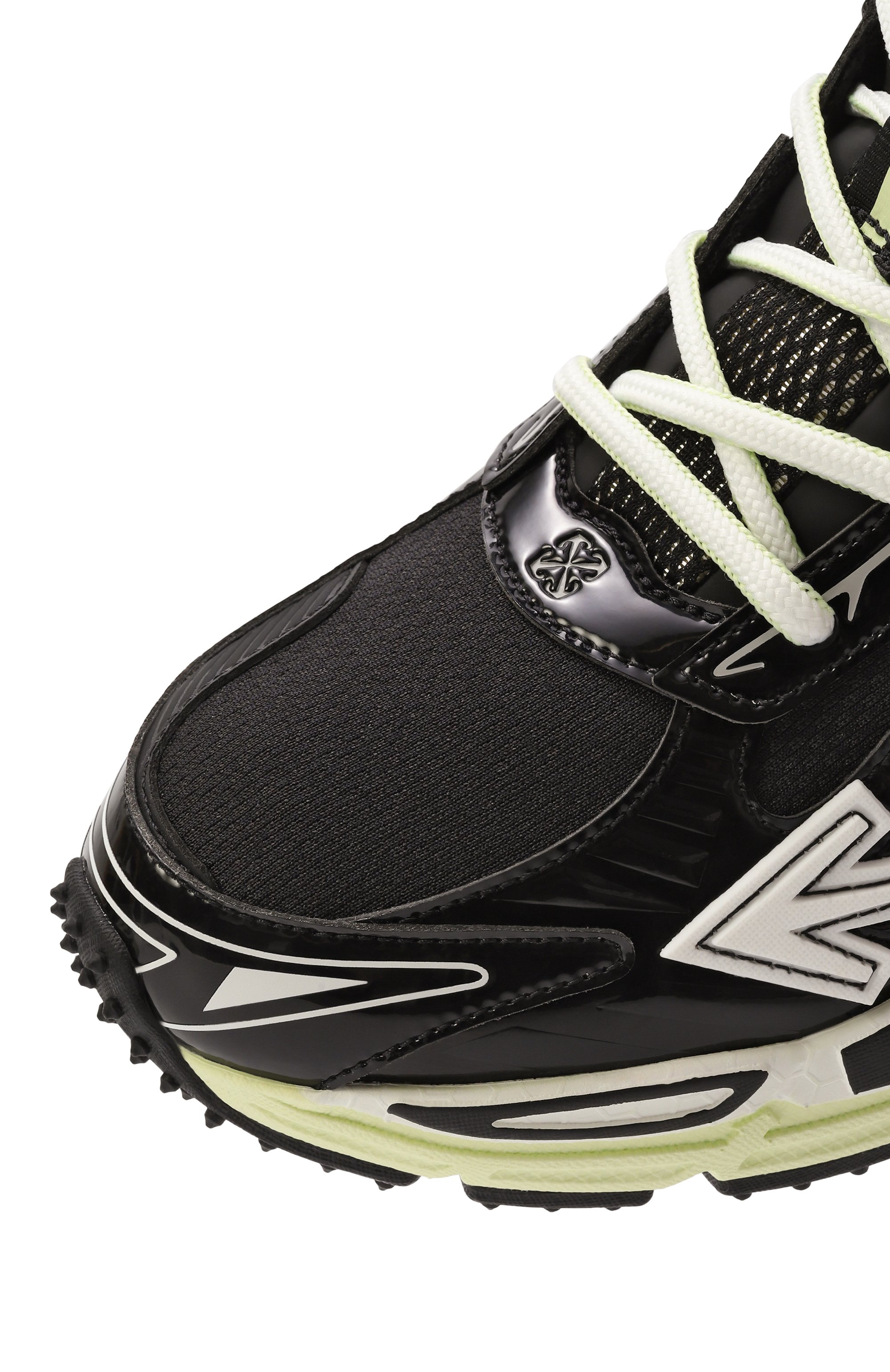 Комбинированные кроссовки be right back OFF-WHITE, арт. 0MIA295S25FAB002, фото 7