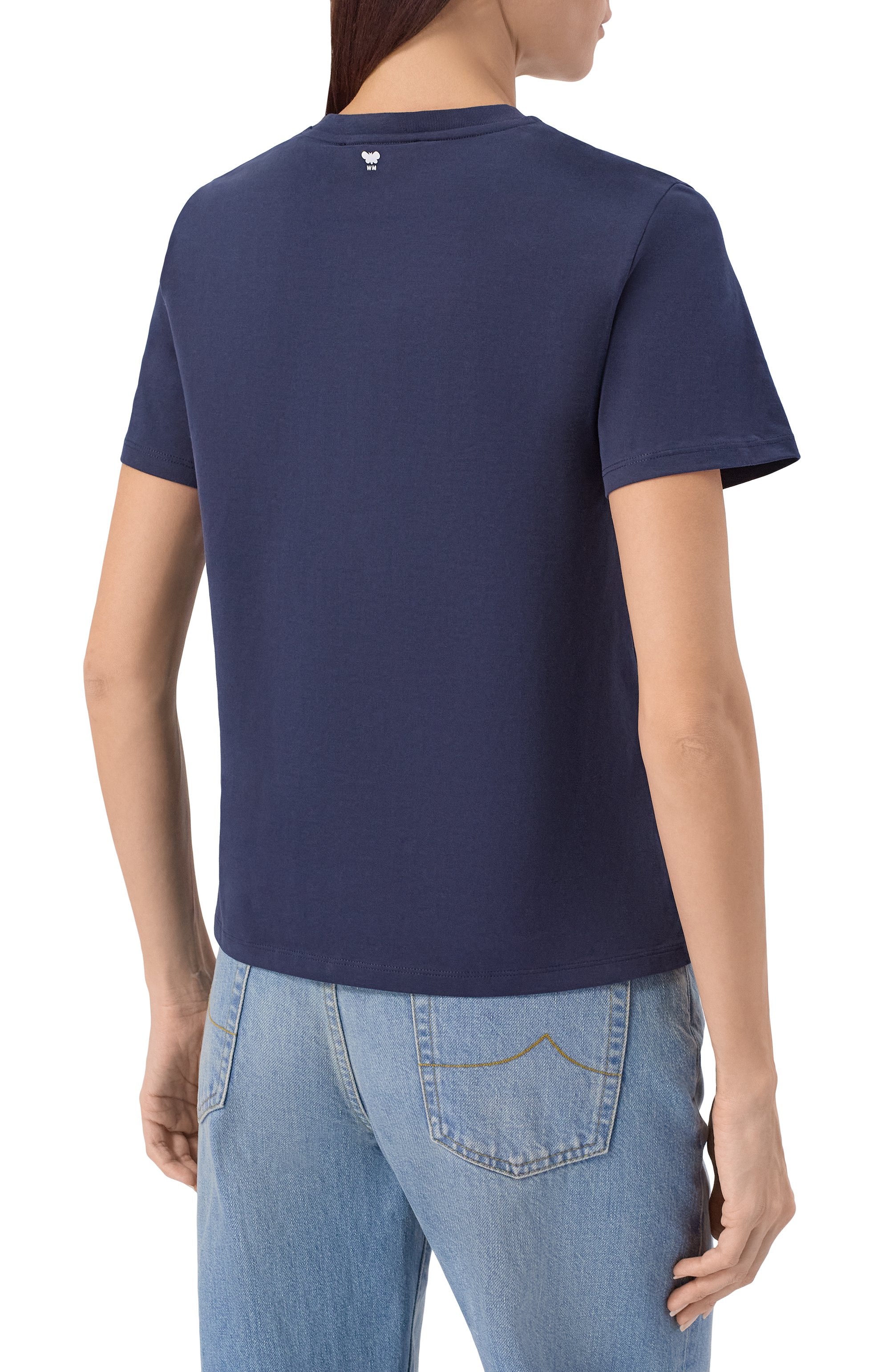 Хлопковая футболка WEEKEND MAX MARA, арт. CL0WN, фото 4