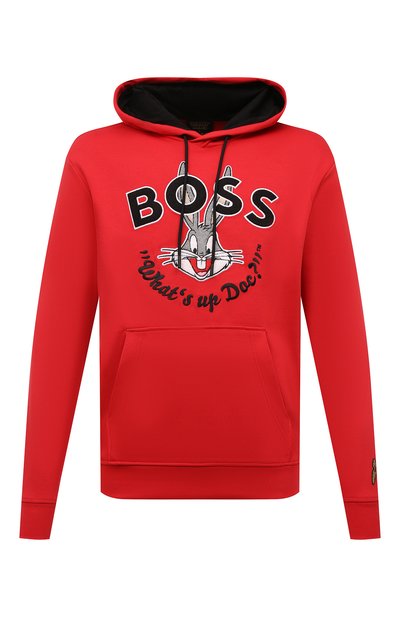 Хлопковое худи looney tunes x boss BOSS, арт. 50486315, фото 1