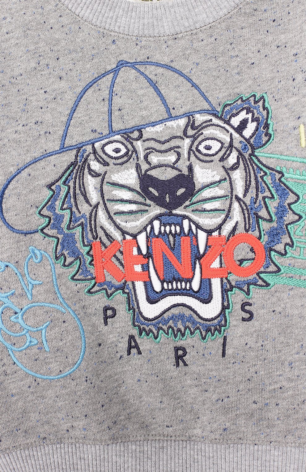 Хлопковый свитшот KENZO, арт. KN15658-BB/6M-18M, фото 3