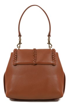 Женская сумка penelope small CHLOÉ коричневого цвета, арт. CHC23US567K15 | Фото 6 (Размер: small; Материал сплава: Проставлено; Драгоценные камни: Проставлено; Материал: Натуральная кожа; Ремень/цепочка: На ремешке)