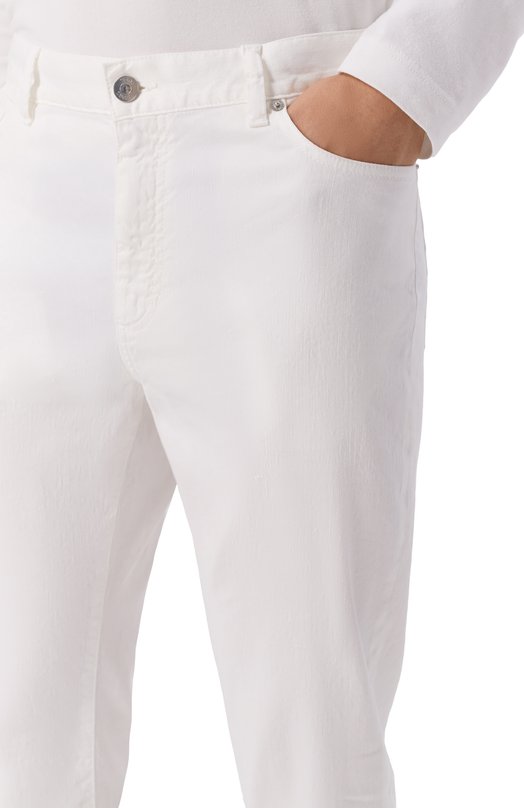 Джинсы Zegna CITY/UFP16A9 Белый  CITY/UFP16A9 Фото 5