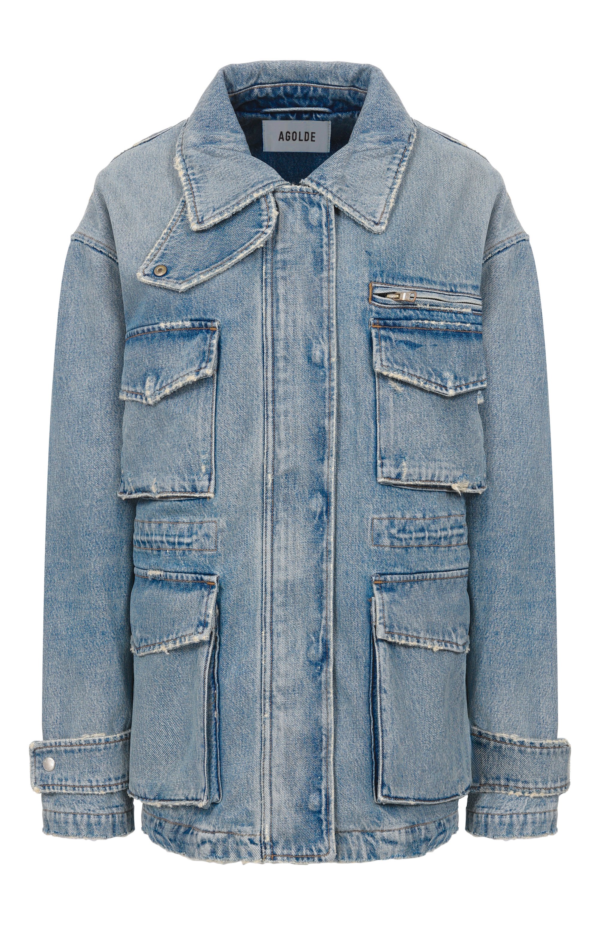 Джинсовая куртка AGOLDE, арт. A51211885, фото 1