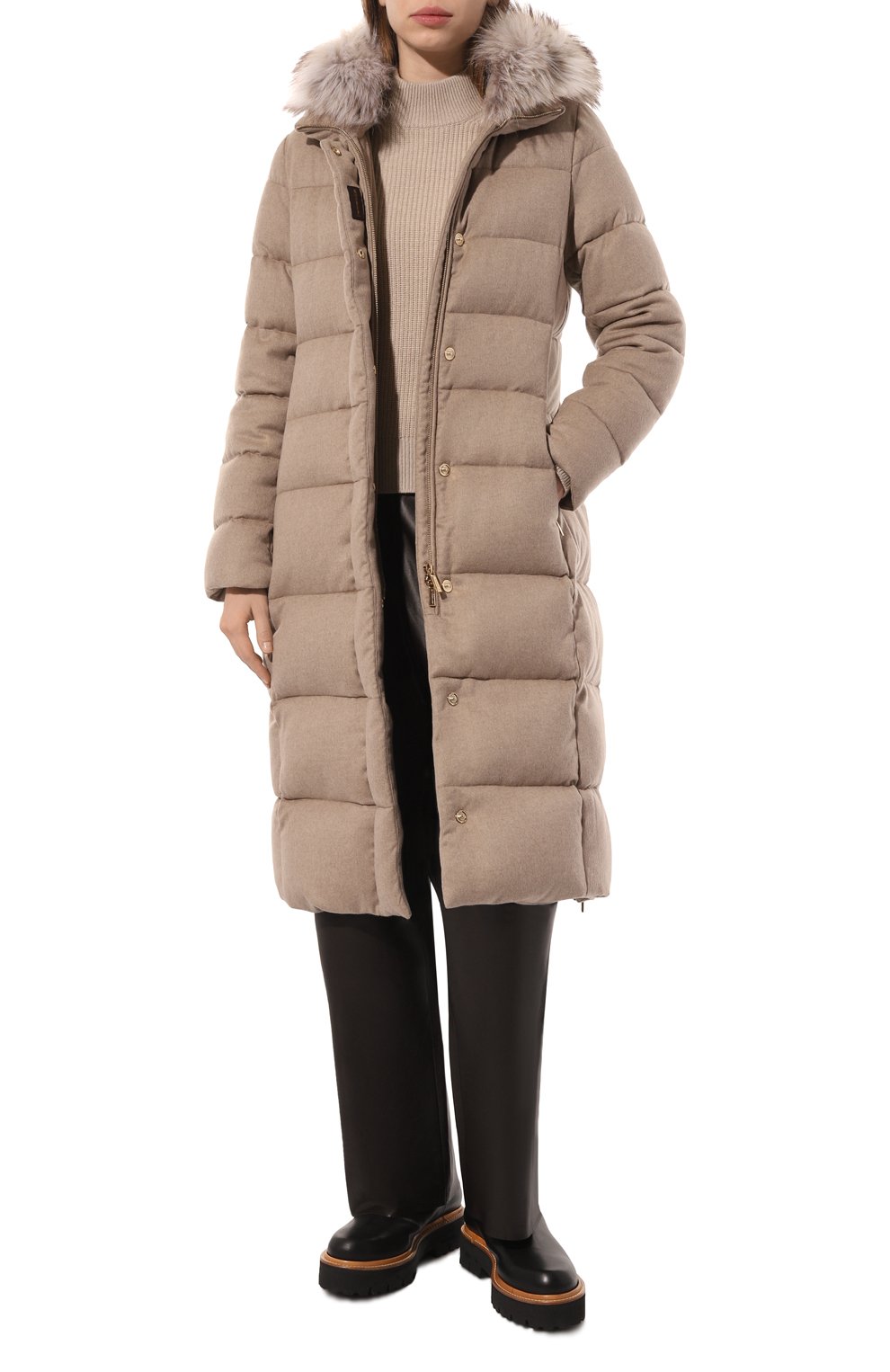 Пуховик из шерсти и кашемира zagara-kn MOORER, арт. ZAGARA/LS9, фото 2