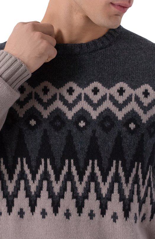 Кашемировый джемпер Bogner 88569764 Серый  88569764 Фото 5