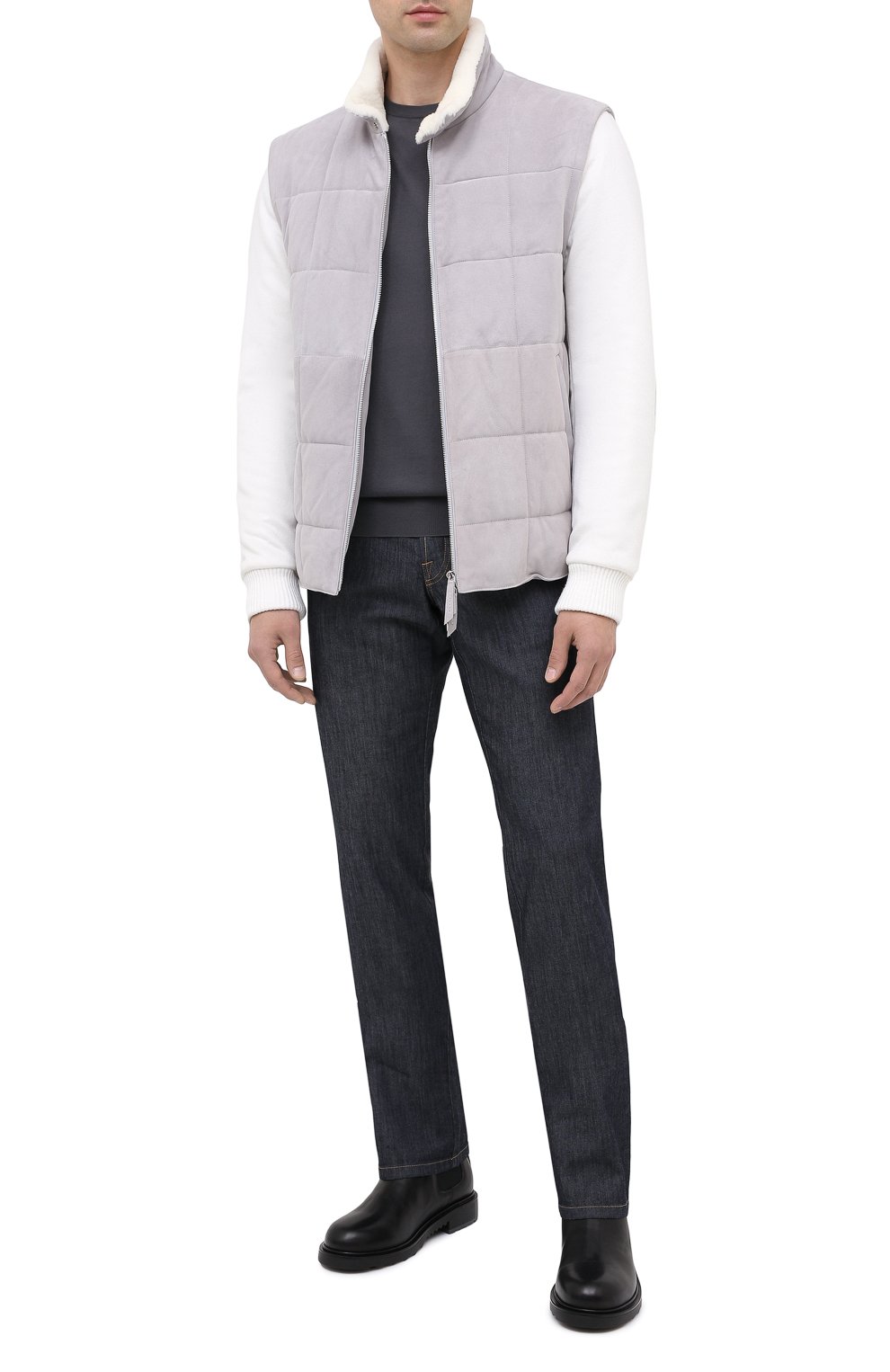 Комбинированная куртка ANDREA CAMPAGNA, арт. 94700H5MZ2900, фото 2