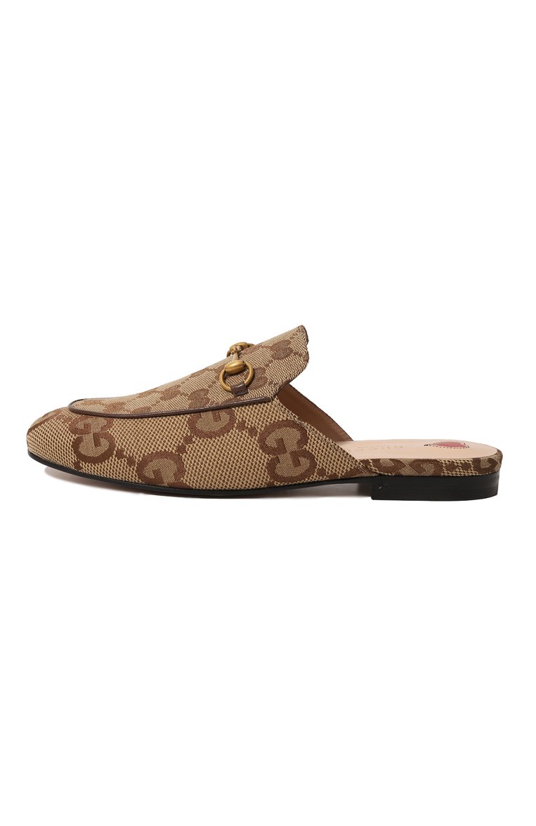 Женские сабо gg princetown GUCCI бежевого цвета, арт. 475094 UKO60 | Фото 4 (Каблук высота: Низкий; Подошва: Плоская; Материал внутренний: Натуральная кожа; Региональные ограничения белый список (Axapta Mercury): Не проставлено; Нос: Не проставлено; Каблук тип: Устойчивый; Материал внешний: Натуральная кожа)
