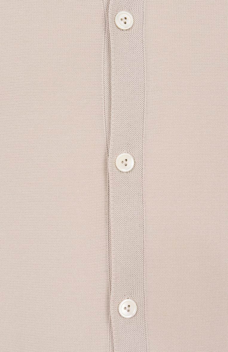 Мужское хлопковая рубашка VAN LAACK светло-бежевого цвета, арт. SAFIR0S/S00301 | Фото 5 (Автоматизация состава: Проставлено; Рукава: Короткие; Материал внешний: Хлопок; Автоматизация ТО: Проставлено; Длина (для топов): Стандартные; Застежка: Пуговицы; Кросс-КТ: Трикотаж; Стили: Кэжуэл; Принт: Без принта)