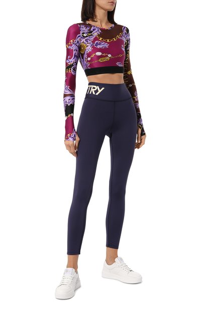 Топ VERSACE JEANS COUTURE разноцветного цвета по цене 19950 руб., арт. 75HAH218/JS203, фото 2 Топ VERSACE JEANS COUTURE, арт. 75HAH218/JS203, фото 2