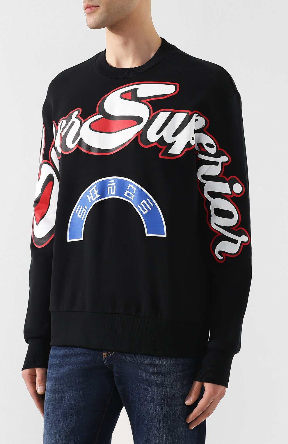 Хлопковый свитшот DIESEL, арт. 00SSEM/0GAUZ, фото 3