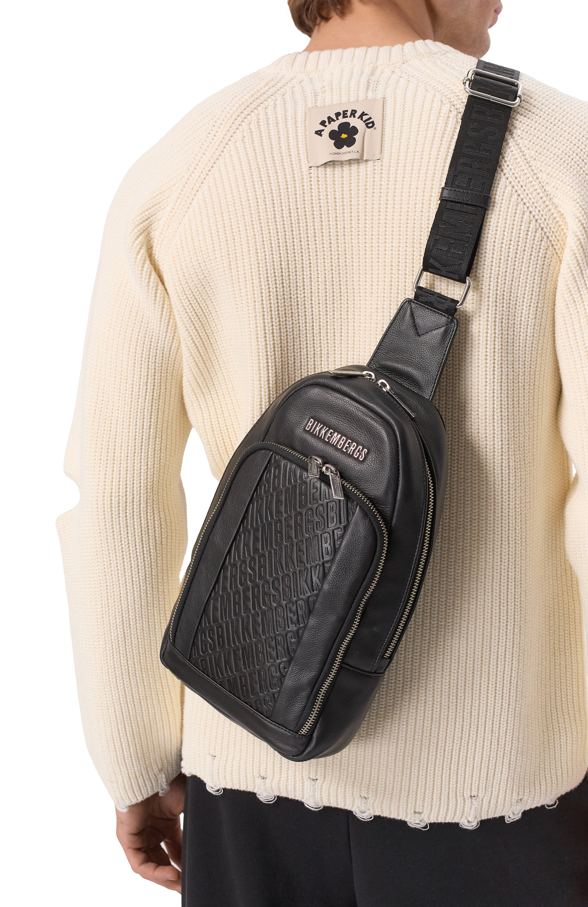 Рюкзак jade DIRK BIKKEMBERGS черного цвета по цене 42200 руб., арт. BKB001085M, фото 2 Рюкзак jade DIRK BIKKEMBERGS, арт. BKB001085M, фото 2