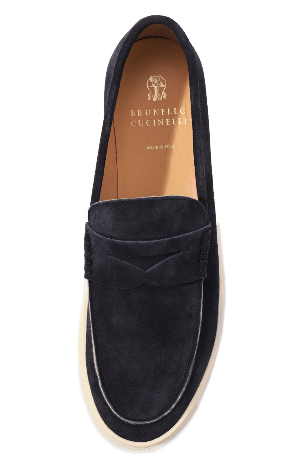 Замшевые пенни-лоферы BRUNELLO CUCINELLI, арт. MZUSIB2253, фото 6